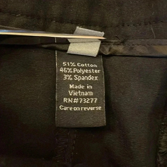 Apt. 9 The Torie Capri Women’s 12 Set of 2 Orange & Black Cropped Pants - Picture 6 of 8